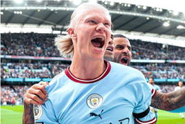 Ghi hattrick đè bẹp Man Utd, Haaland đi vào lịch sử Ngoại hạng Anh