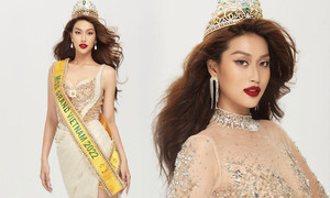 Hoa hậu Đoàn Thiên Ân khoe nhan sắc cuốn hút sau 2 ngày đăng quang