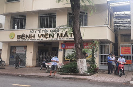 Bệnh viện Mắt Tiền Giang nhiều tháng liền thiếu thiết bị y tế phục vụ bệnh nhân