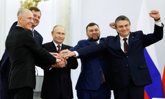 Hạ viện Nga đồng ý sáp nhập 4 vùng ly khai Ukraine