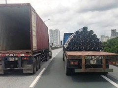 Công an Hà Nội triệu tập 2 chủ xe container dàn hàng chắn đường Vành đai 3 