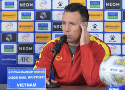 HLV Giustozzi: Futsal Việt Nam chưa bắt kịp Thái Lan, Iran