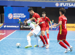 Trực tiếp bóng đá đội tuyển Việt Nam 1-8 Iran futsal châu Á 2022