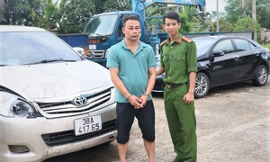 Hà Tĩnh: Tạm giữ hình sự tài xế kéo lê xe máy hơn 2 km