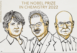 Giải Nobel Hóa học 2022 vinh danh 3 nhà khoa học Mỹ và Đan Mạch