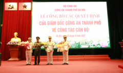 Công an TP Hà Nội có tân Trưởng phòng Cảnh sát giao thông