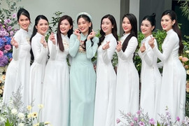 Bình An - Phương Nga làm lễ ăn hỏi, dàn bê tráp toàn người đẹp