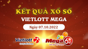 Trực tiếp KQXS Vietlott hôm nay - Vietlott Mega 6/45 7/10
