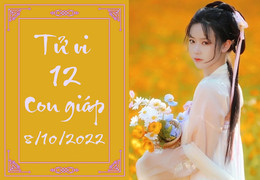 Tử vi 12 con giáp hôm nay thứ Bảy ngày 8/10: Hợi khởi sắc hơn, Ngọ có quý nhân