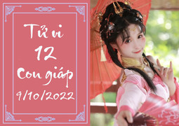 Tử vi 12 con giáp hôm nay Chủ Nhật ngày 9/10: Sửu đào hoa xấu, Dần gặp may