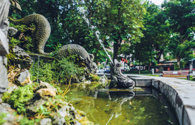 Ảnh: Hiện trạng vườn hoa Con Cóc 120 tuổi trước ngày 'thay áo mới'