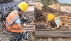 Con trai lười học, bố cho đi làm công nhân xây dựng