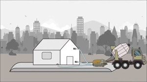 Độc đáo mẫu nhà xây nhanh bằng khuôn đệm hơi ở Mỹ