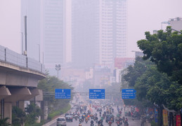 Hà Nội ô nhiễm không khí ở ngưỡng rất xấu