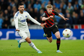Trực tiếp bóng đá Copenhagen 0-0 Man City vòng bảng cúp C1