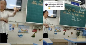 Nhà phụ huynh đăng clip 'khó khăn đừng theo lớp này' bị tạt sơn