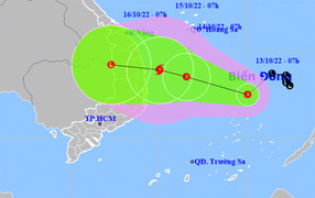 Biển Đông xuất hiện áp thấp nhiệt đới khả năng mạnh lên thành bão
