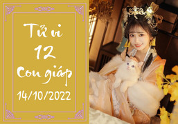 Tử vi 12 con giáp hôm nay thứ Sáu ngày 14/10: Tuất nên tỉnh táo, Mùi đào hoa xấu