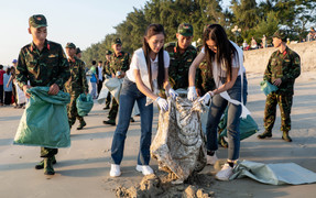 Ảnh: Top 36 Hoa hậu Biển đảo Việt Nam 2022 lan tỏa thông điệp bảo vệ môi trường