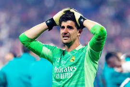 Courtois vắng mặt ở El Clasico