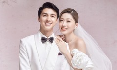 Ảnh cưới đẹp như tranh Hàn Quốc của Á hậu Phương Nga và diễn viên Bình An