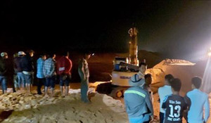 Xác minh ban đầu vụ sạt lở mỏ khai thác titan tại Bình Thuận