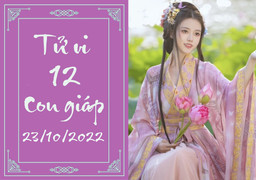 Tử vi 12 con giáp hôm nay Chủ Nhật ngày 23/10: Tuất đào hoa, Tý phòng kẻ xấu