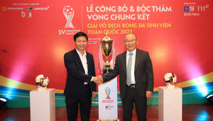 16 đội bóng tranh tài tại giải bóng đá sinh viên toàn quốc 2022