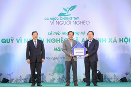 Tập đoàn Geleximco ủng hộ 500 triệu đồng vào quỹ vì người nghèo