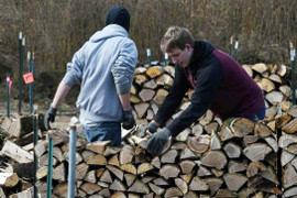 Dân Mỹ cũng săn tìm củi và bếp lò để sưởi ấm