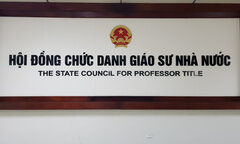 5 năm liên tiếp ứng viên giáo sư, phó giáo sư giảm mạnh, có bất thường?