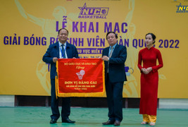 Khai mạc Giải bóng rổ sinh viên toàn quốc 2022 khu vực miền Bắc