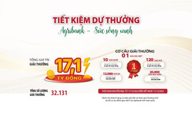 Khách hàng trúng 1 tỷ đồng khi tham gia “Cùng Agribank – Tăng nhanh Tài Lộc”