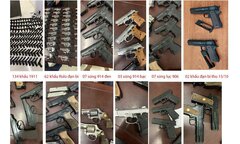 Đường dây chế tạo, mua bán súng ở Kiên Giang: Thu giữ thêm gần 250 khẩu súng