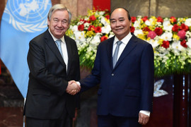 Tổng thư ký Guterres đánh giá cao đóng góp của Việt Nam tại Liên hợp quốc