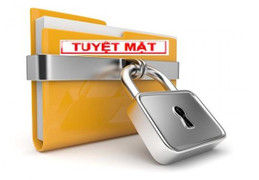 Danh mục bí mật Nhà nước thuộc lĩnh vực văn hóa, thể thao