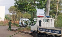 Thi thể người đàn ông cháy đen bên đường ở Đồng Nai