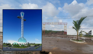 Khách sạn 5 sao hình cây đàn kìm vẫn nằm trên giấy sau gần 2 năm khởi công