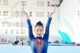 Nét quyến rũ của bóng hồng thể dục dụng cụ Phạm Như Phương