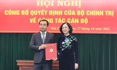 Ông Trần Đức Thắng được điều động giữ chức Bí thư Tỉnh ủy Hải Dương