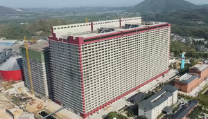 'Chuồng' lợn 26 tầng ở Trung Quốc