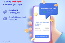 MB ra mắt tính năng chuyển khoản 'Tách lệnh tự động' trên ứng dụng MBBank