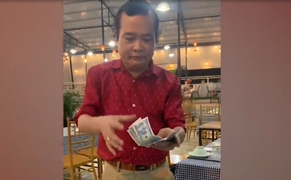 Màn 'hô biến' xấp tiền 5.000 đồng thành 2.000 đồng trong chớp mắt