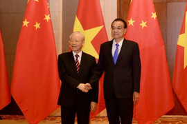 Tổng Bí thư Nguyễn Phú Trọng hội kiến Thủ tướng Trung Quốc Lý Khắc Cường