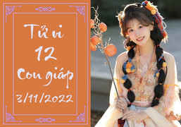 Tử vi vui 12 con giáp hôm nay thứ Năm 3/11: Tý gặp điềm lành, Tuất áp lực