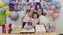 Cindy Lư tổ chức sinh nhật mừng con gái 4 tuổi, Hoài Lâm vắng mặt