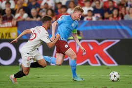 Nhận định bóng đá Man City vs Sevilla vòng bảng cúp C1