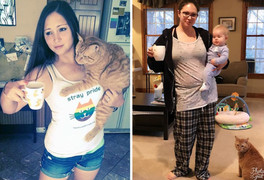 Sốc với loạt ảnh chân thật đến từng milimet sự thay đổi trước và sau khi có con 