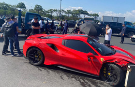 Giám định cồn, chất ma túy với tài xế siêu xe Ferrari 488 gây tai nạn chết người