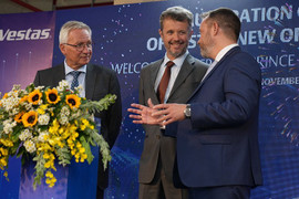 Thái tử kế vị Đan Mạch khai trương văn phòng Vestas tại Việt Nam